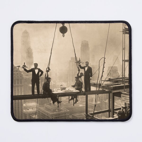 Item preview, Waldorf Astoria construction, iconic photo art designed and sold by One-True-North.