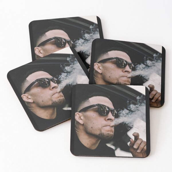 Item preview, Nate Diaz UFC Cool Smoking Nate Diaz Bloody Nate Diaz designed and sold by ufcnatediaz.