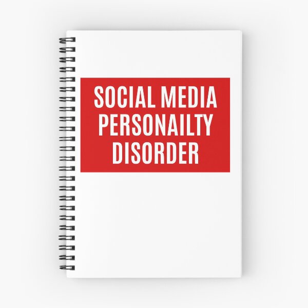 Item preview, Social Media Personality Disorder designed and sold by clairesdesign.