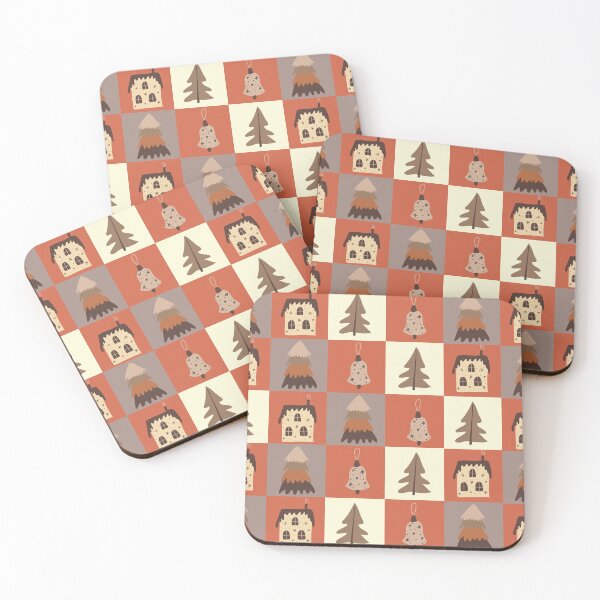 Item preview, Cute boho style Christmas patchwork designed and sold by reka88.