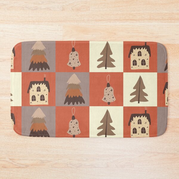 Item preview, Cute boho style Christmas patchwork designed and sold by reka88.