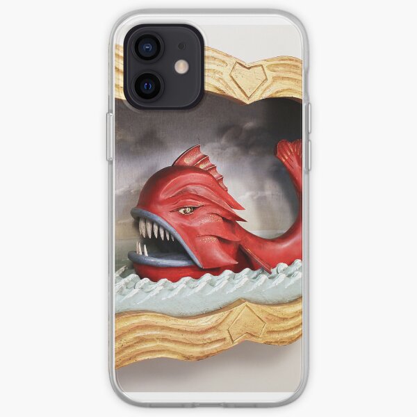 Sea Monster - Side View iPhone Soft Case