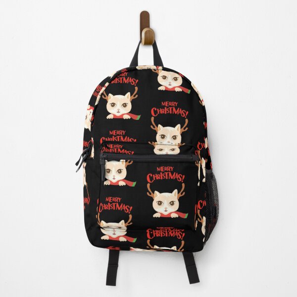 Item preview, cute meowy catmas wishes designed and sold by PRINYOS.