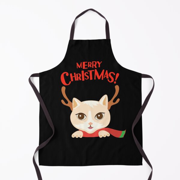Item preview, cute meowy catmas wishes designed and sold by PRINYOS.