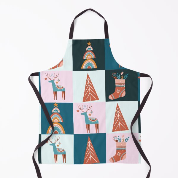 Item preview, Cute boho style Christmas patchwork designed and sold by reka88.