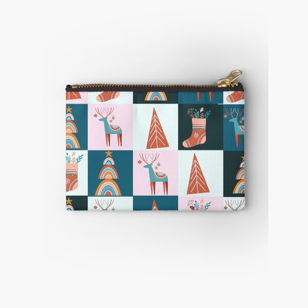Item preview, Cute boho style Christmas patchwork designed and sold by reka88.