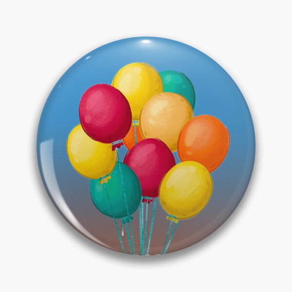 Item preview, Balloons tied to a goldfish bowl designed and sold by janesg.
