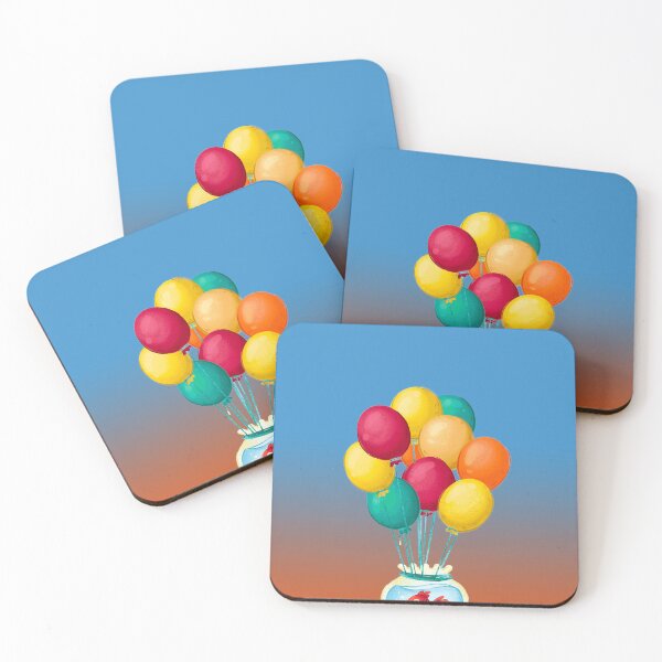 Item preview, Balloons tied to a goldfish bowl designed and sold by janesg.
