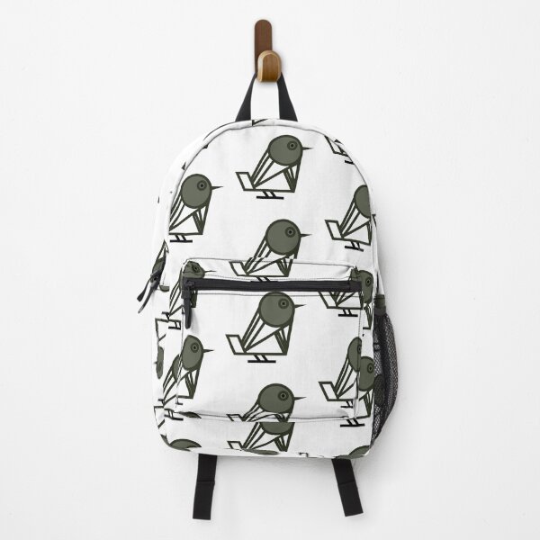 Item preview, Birdopolis Geometrical Bird Almond Green designed and sold by Pixel4Art.