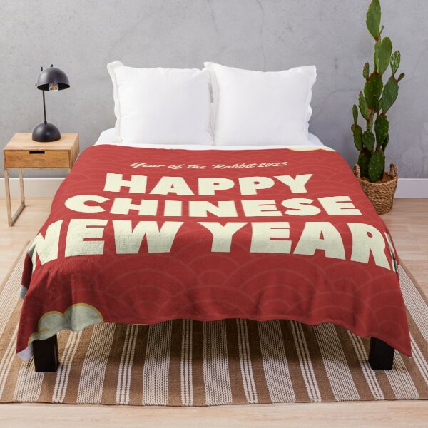 Item preview, Chinese New Year, Year of the Rabbit ,Floral Year Of The Rabbit YEAR OF THE RABBIT 2023 designed and sold by Bear-Graphics.