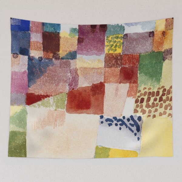 Item preview, Motif from Hammamet (1914) painting in high resolution by Paul Klee designed and sold by space company ®.
