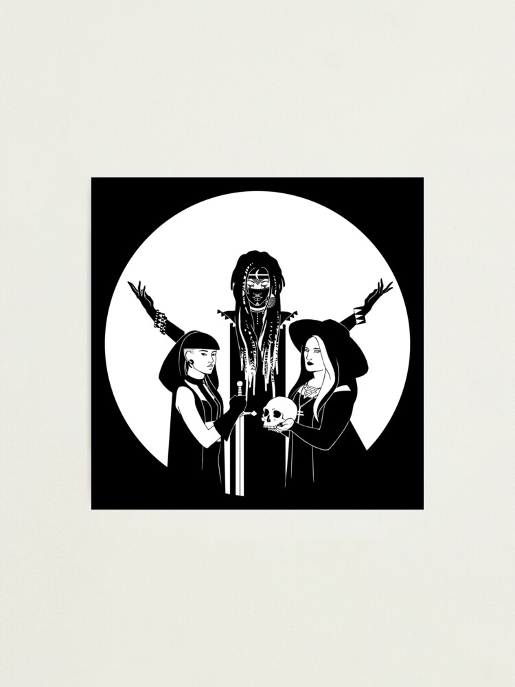 Alternate view of Three Witches: Never Hide - Tres Brujas Photographic Print