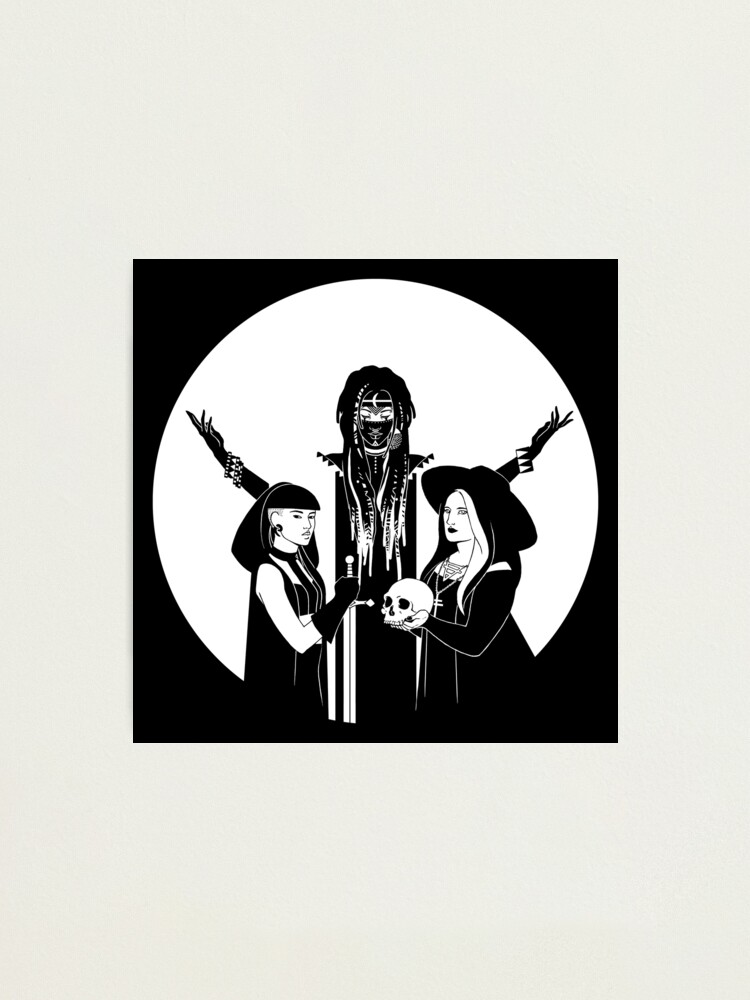 Alternate view of Three Witches: Never Hide - Tres Brujas Photographic Print