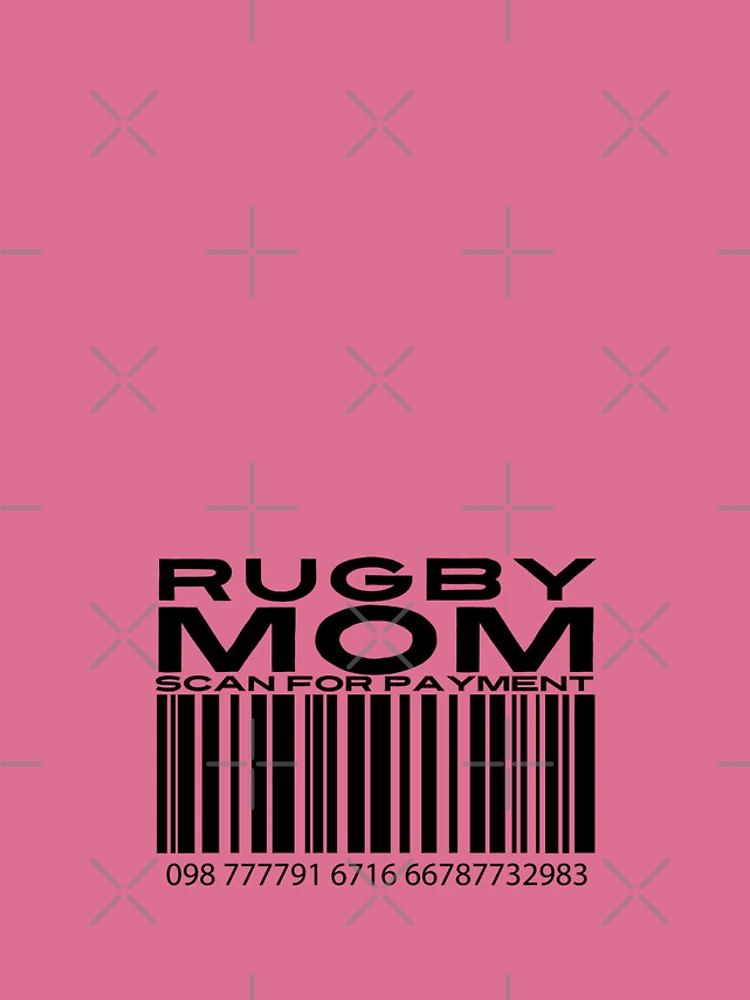 Thumbnail 4 of 4, iPhone Case, Rugby Mom Scan For Payment | Rugby Mom | Rugby rules | Rugger | Ruck (White Lettering Available) designed and sold by Wavecrest Wearables.
