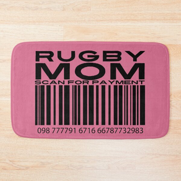Item preview, Rugby Mom Scan For Payment | Rugby Mom | Rugby rules | Rugger | Ruck (White Lettering Available) designed and sold by Wavecrest Wearables.