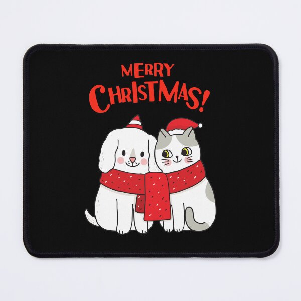 Item preview, Merry Christmas Wishes With Pets designed and sold by PRINYOS.