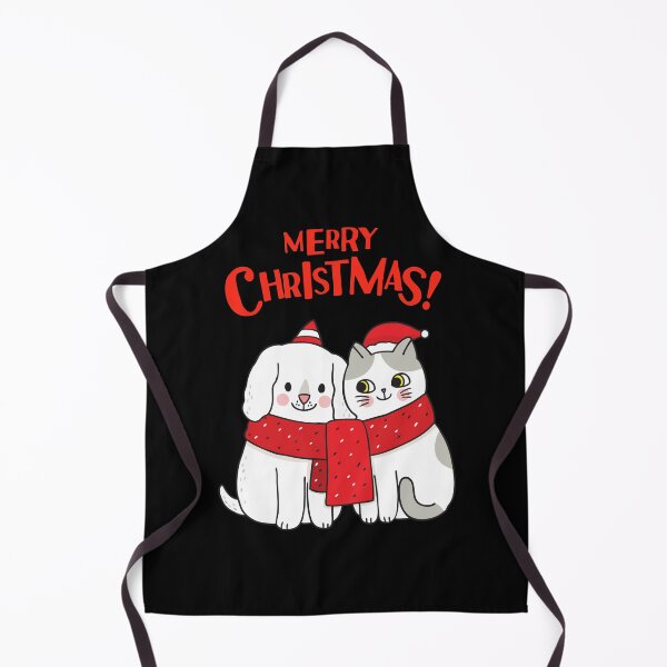 Item preview, Merry Christmas Wishes With Pets designed and sold by PRINYOS.