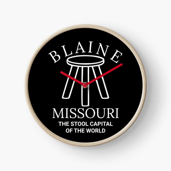 Item preview, Blaine Missouri The Stool Capital of the World  designed and sold by The Junto Shop.