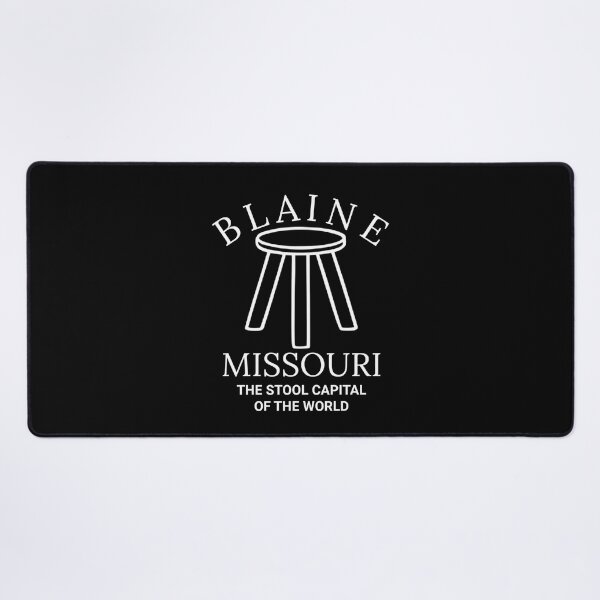 Item preview, Blaine Missouri The Stool Capital of the World  designed and sold by The Junto Shop.