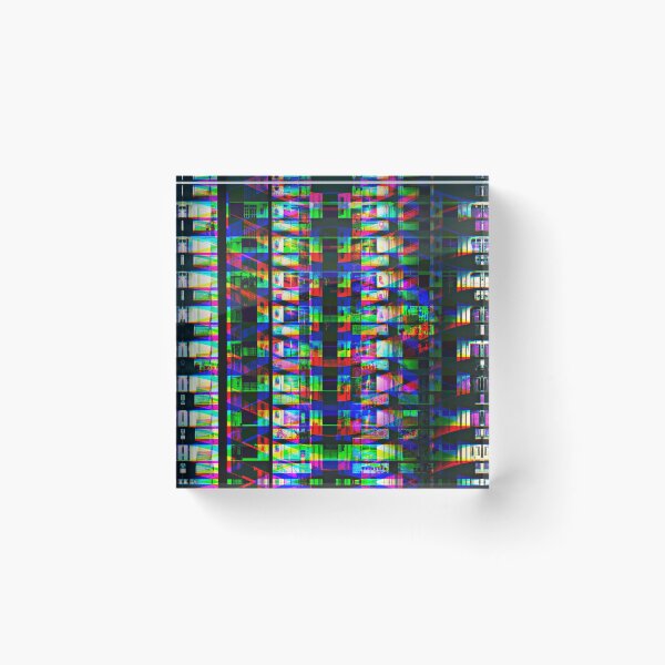Item preview, Glitched Building | StokedUpArt designed and sold by StokedUpArt.