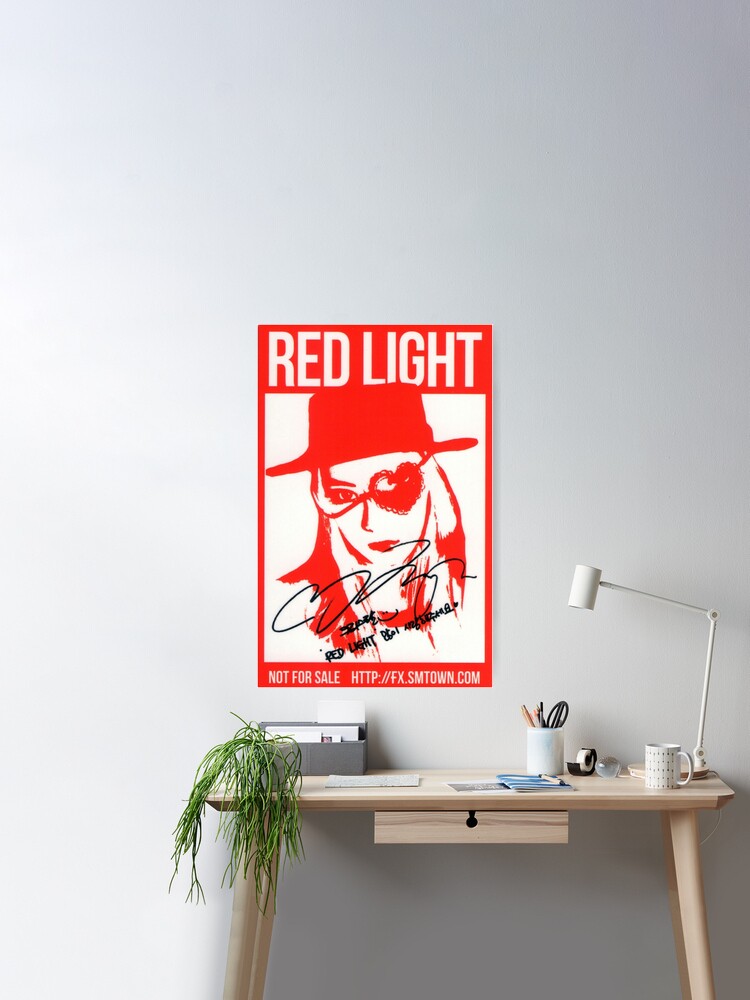krystal f x red light | Poster