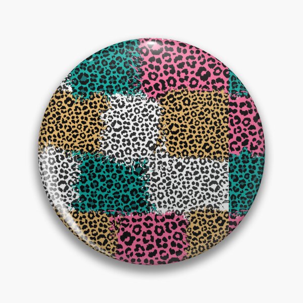 Item preview, Colorful leopard patchwork designed and sold by reka88.