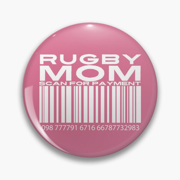 Item preview, Mom Scan For Payment | Rugby Mom | Rugby rules | Rugger | Ruck (Black Lettering Available) designed and sold by Wavecrest Wearables.