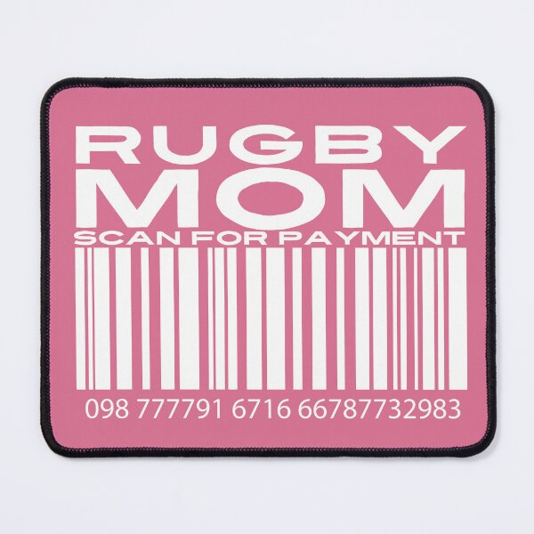 Item preview, Mom Scan For Payment | Rugby Mom | Rugby rules | Rugger | Ruck (Black Lettering Available) designed and sold by Wavecrest Wearables.