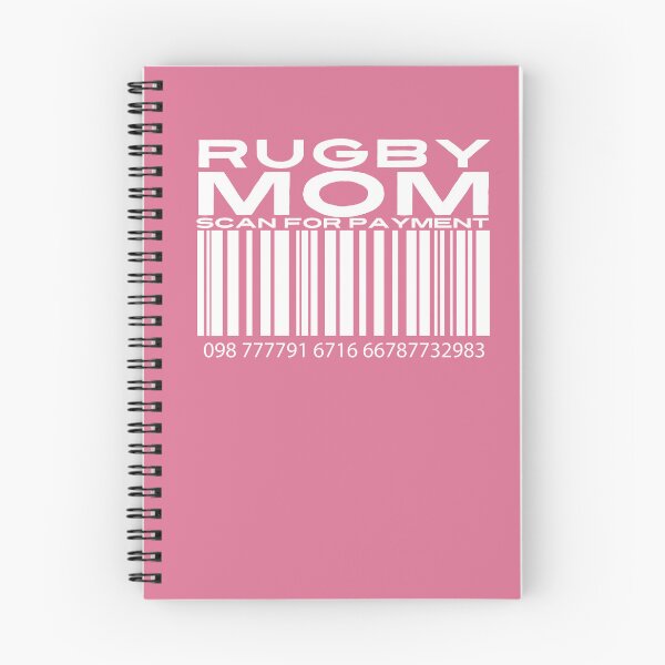 Item preview, Mom Scan For Payment | Rugby Mom | Rugby rules | Rugger | Ruck (Black Lettering Available) designed and sold by Wavecrest Wearables.