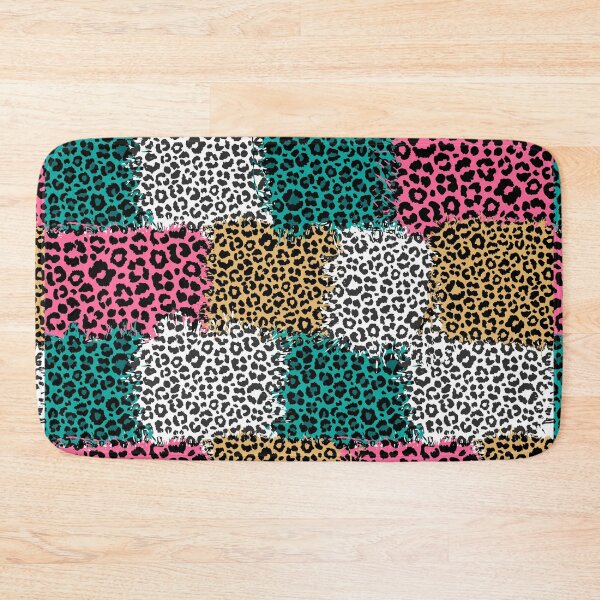 Item preview, Colorful leopard patchwork designed and sold by reka88.