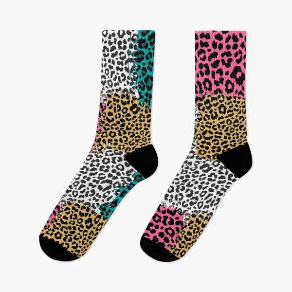 Item preview, Colorful leopard patchwork designed and sold by reka88.