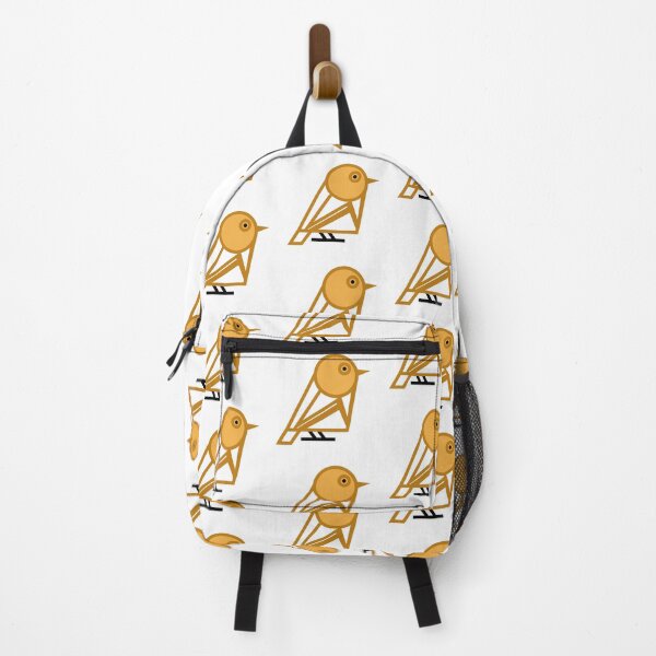 Item preview, Birdopolis Geometrical Bird Amber Orange designed and sold by Pixel4Art.