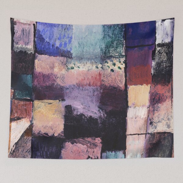 Item preview, About a motif from Hammamet (1914) painting in high resolution by Paul Klee designed and sold by space company ®.