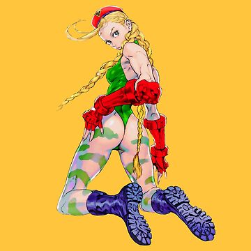 Cammy Street Fighter 2 Spiral Arrow Photographic Print for Sale by  polinko90