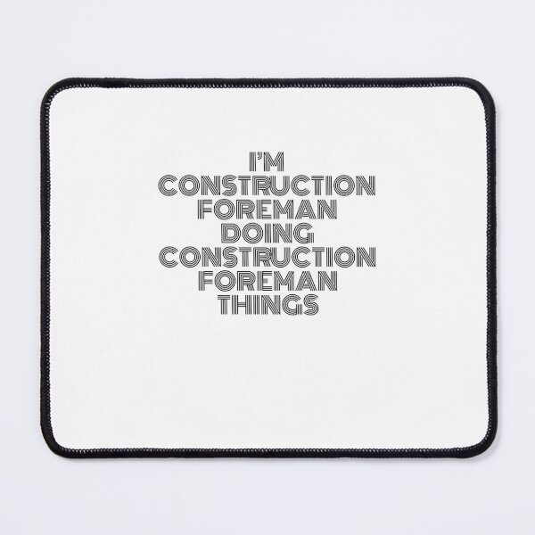 Item preview, I'm Construction Foreman Doing Construction Foreman Things Vintage Quote designed and sold by SVPOD.