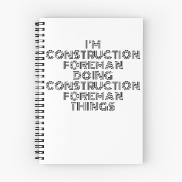 Item preview, I'm Construction Foreman Doing Construction Foreman Things Vintage Quote designed and sold by SVPOD.