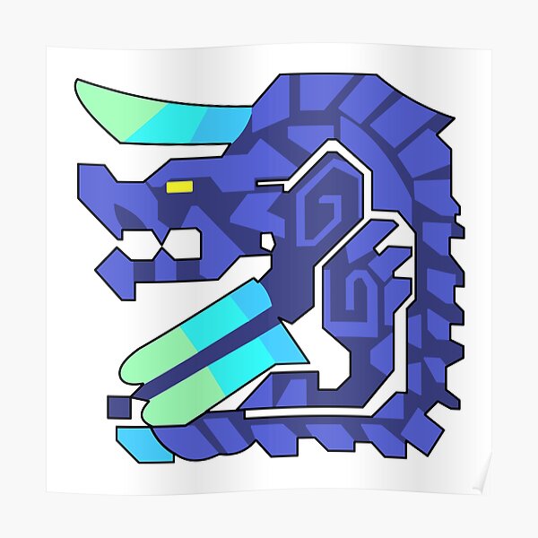 Monster Hunter Brachydios Icon Poster For Sale By Amateuranime   Poster,504x498,f8f8f8 Pad,600x600,f8f8f8.u4 