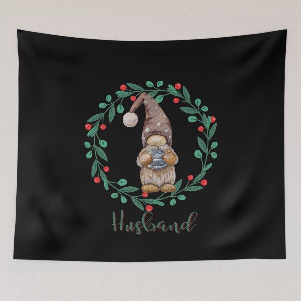 Item preview, Merry Christmas Gnome  Hubby - Funny Christmas Gift - Gonk designed and sold by ImagesDesigns.