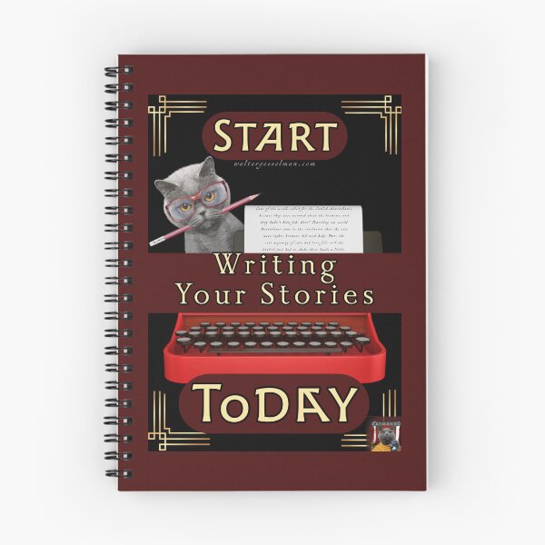 Item preview, Start Writing Your Stories Today designed and sold by Walter G. Esselman.