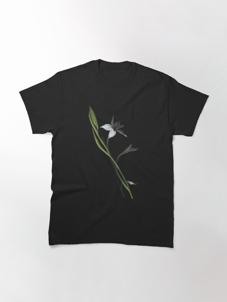 Thumbnail 3 of 7, Classic T-Shirt, Asiatic Lily Dark Floral designed and sold by LindasPhotoArt.