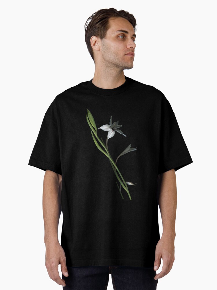 Thumbnail 2 of 7, Oversized T-Shirt, Asiatic Lily Dark Floral designed and sold by LindasPhotoArt.