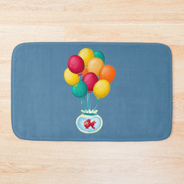 Item preview, Balloons tied to a goldfish bowl designed and sold by janesg.