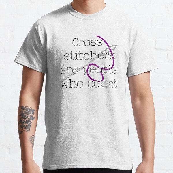 Item preview, Cross stitchers are people who count designed and sold by TizianaDF.