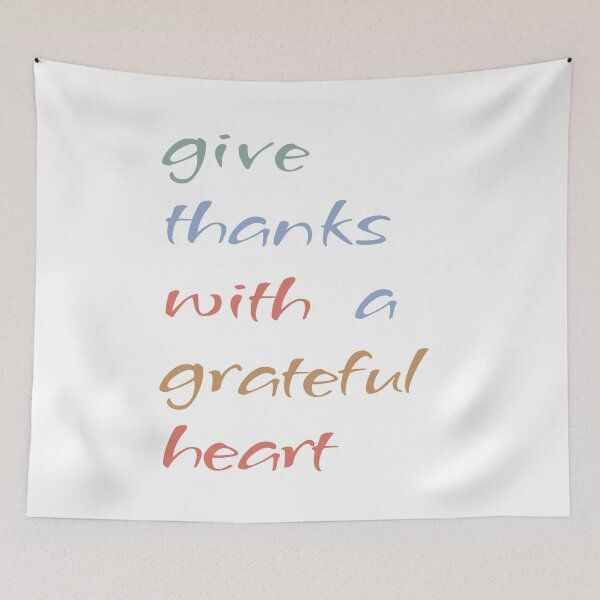 Item preview, Give Thanks With A Grateful Heart designed and sold by st0n0ga.