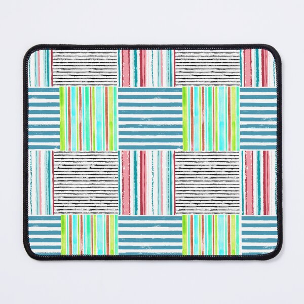 Item preview, Cute boho style stripes patchwork designed and sold by reka88.