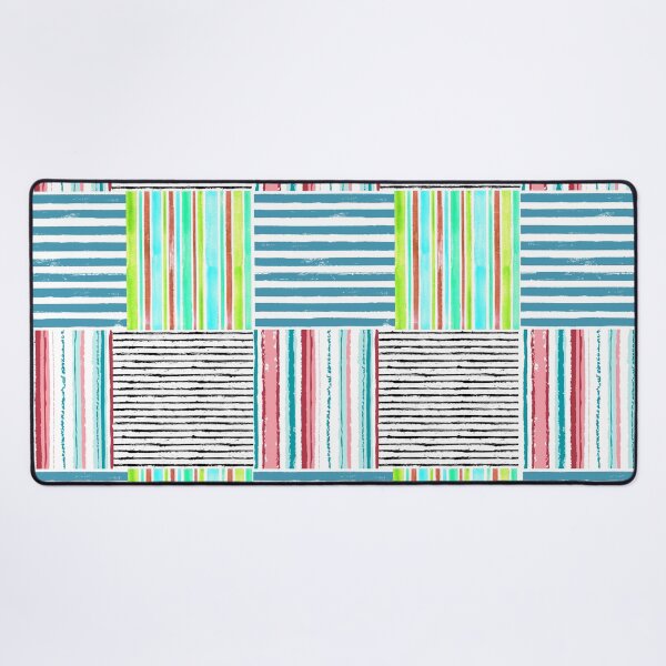 Item preview, Cute boho style stripes patchwork designed and sold by reka88.