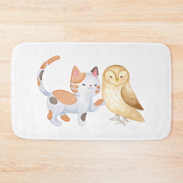 Item preview, A Cat and an Owl designed and sold by dfranc.