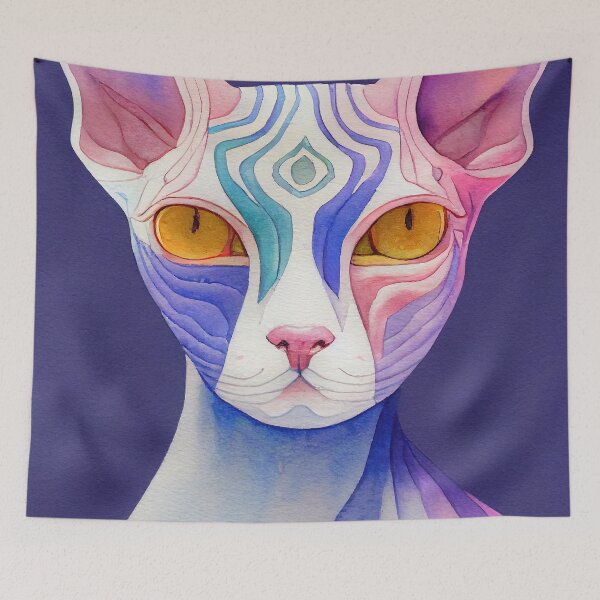 Item preview, sphynx cat designed and sold by Jenslemmens.