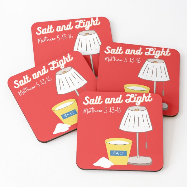Item preview, Salt and Light, Jesus,  designed and sold by VerseforWear.