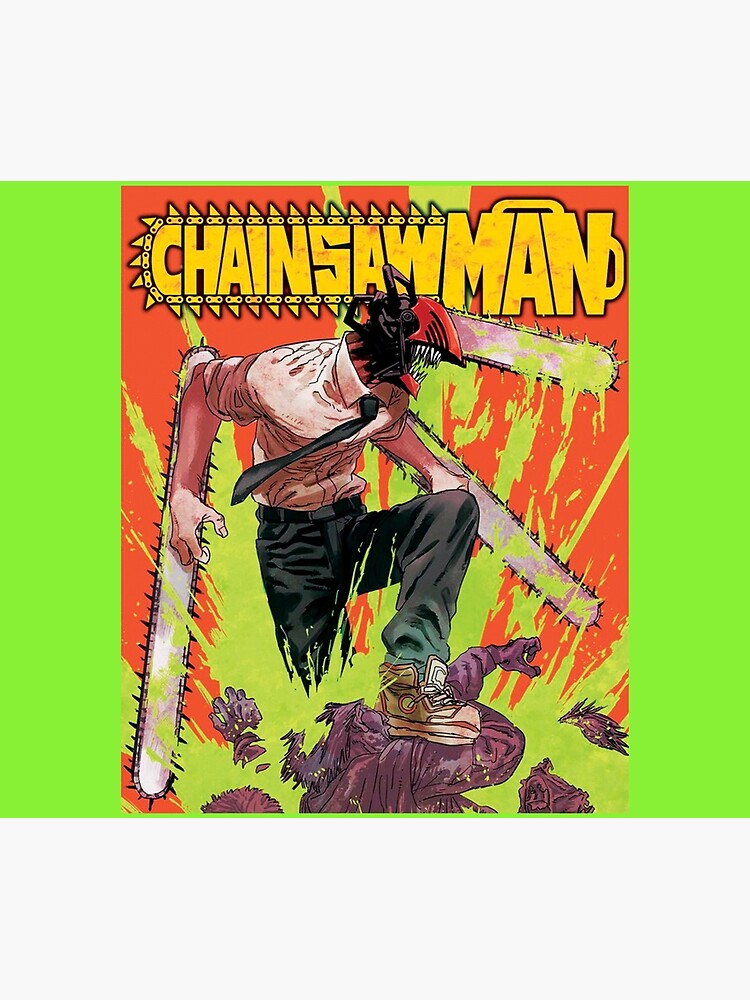"Chainsaw Man Cover Design" Poster for Sale by themeowings Redbubble